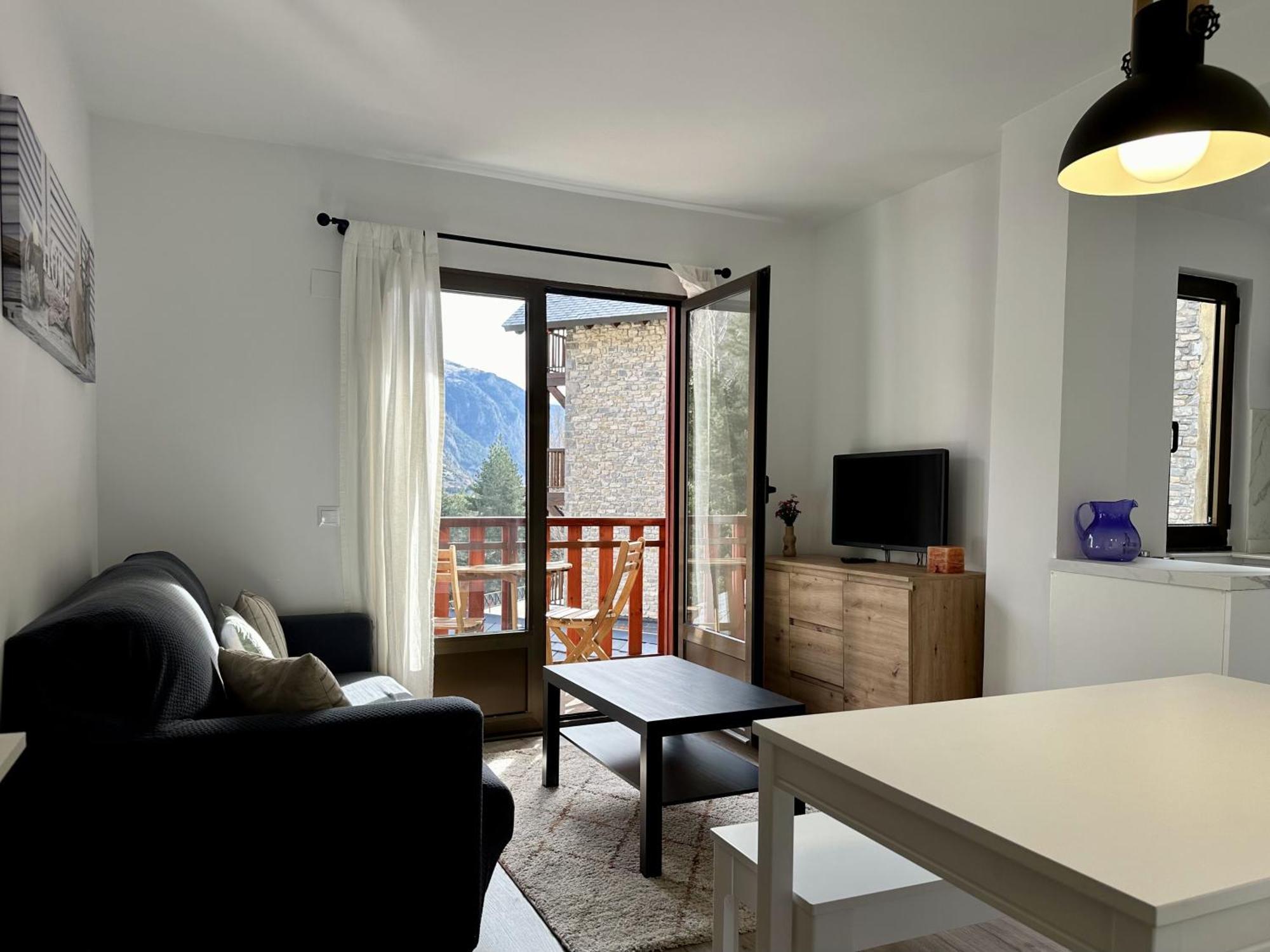 Ferienwohnung Tebarray ☆ Increibles Vistas, Terraza Y Garaje - Pirineos360 Sallent de Gállego Exterior foto